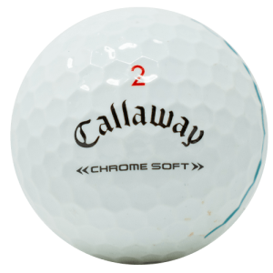 Callaway - Chrome Soft Triple Track White/Green - 12 Grade 4a