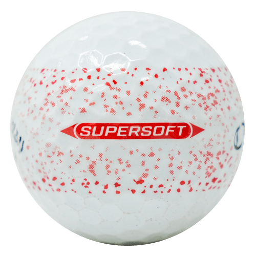 Callaway - Supersoft Super splatter Red - 12 Grade 5a
